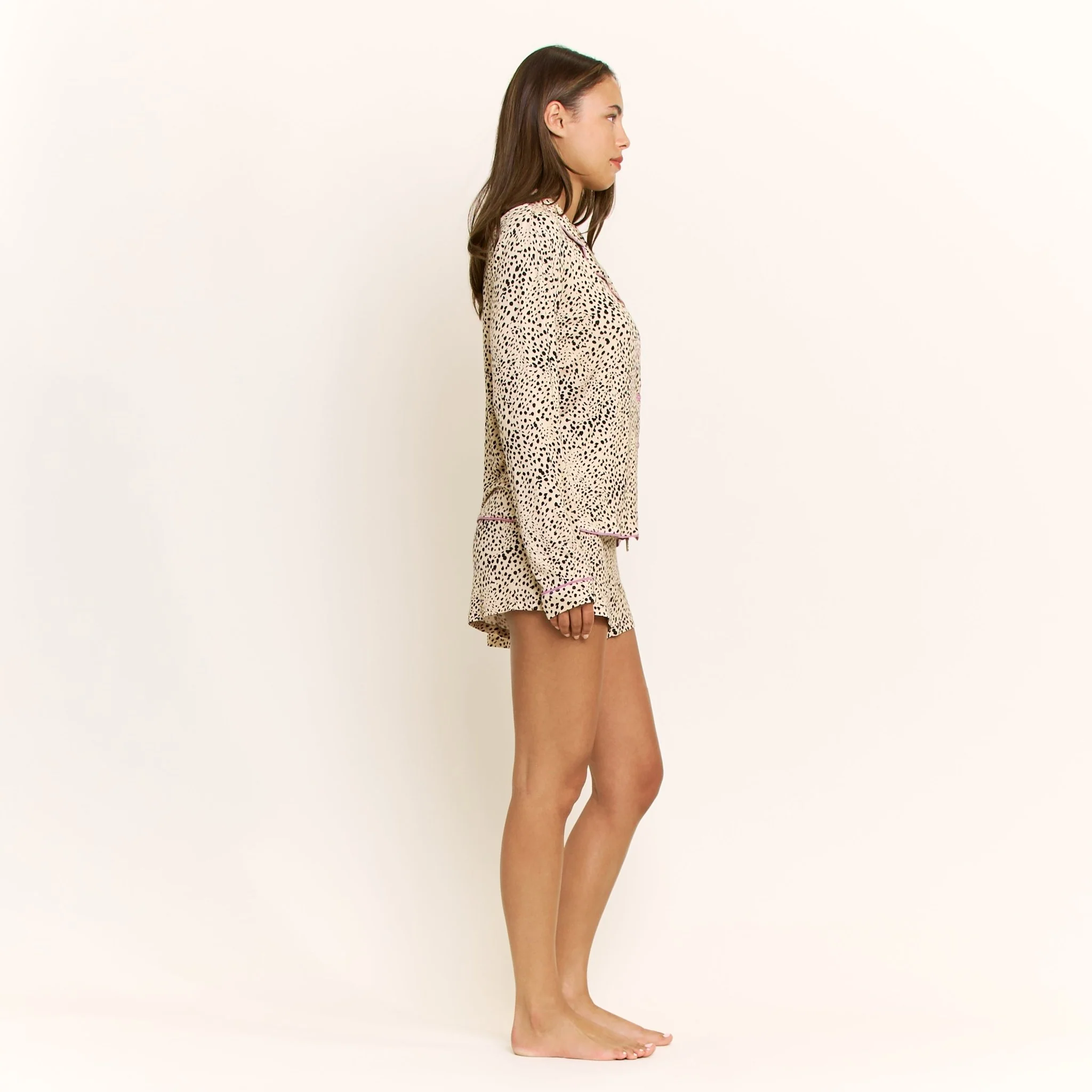 All American Shortie Set in Natural Animal - Image 4