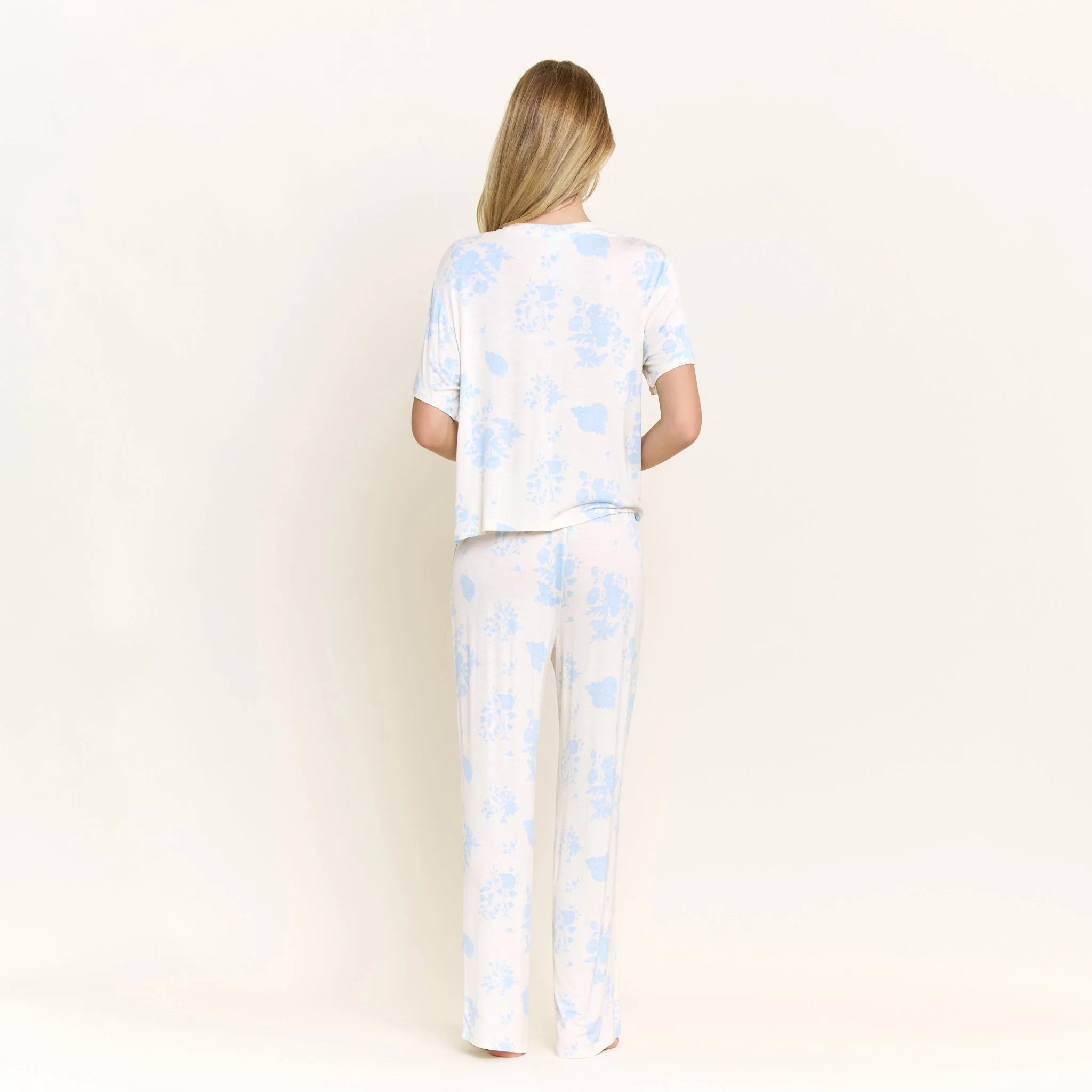 All American Tee Pant Set In Honeymoon Floral - Image 2
