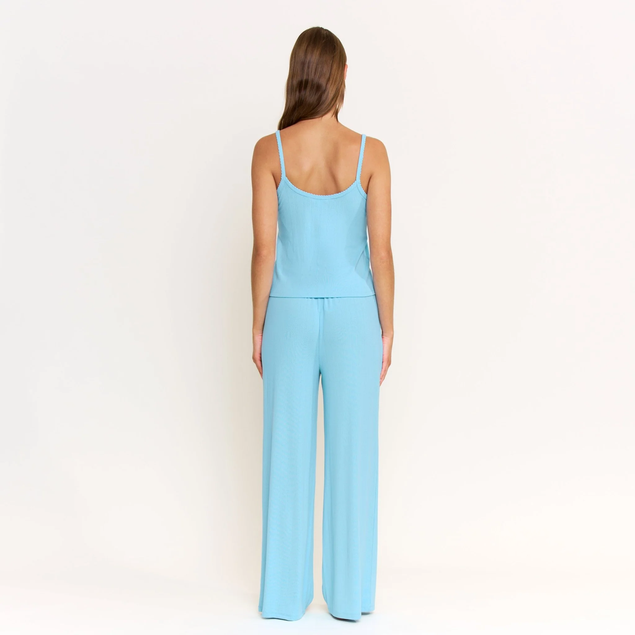 Blissful Cami Pant Set in Ocean - Image 4