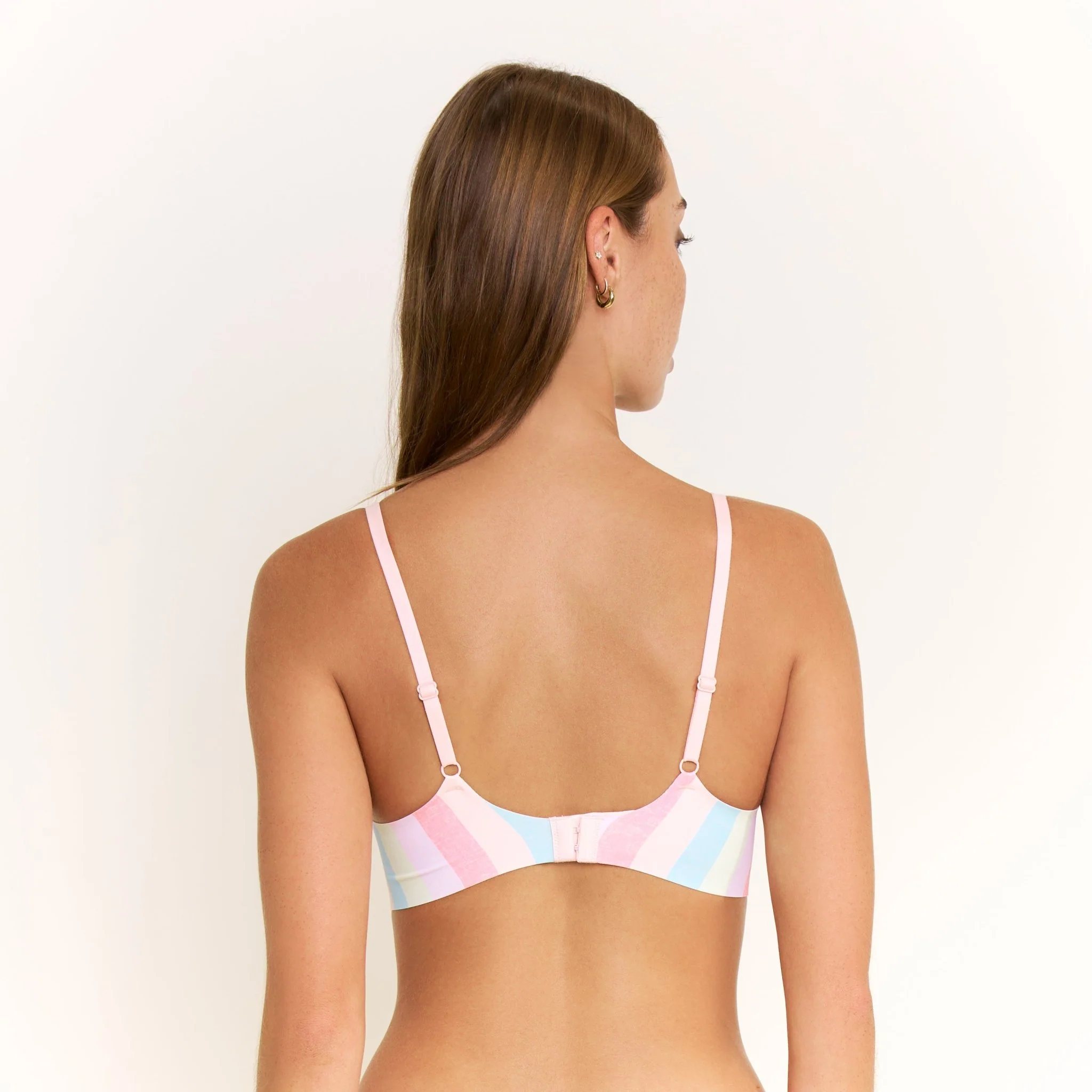 Breeze Luxe Bra in Bali Stripe - Image 4