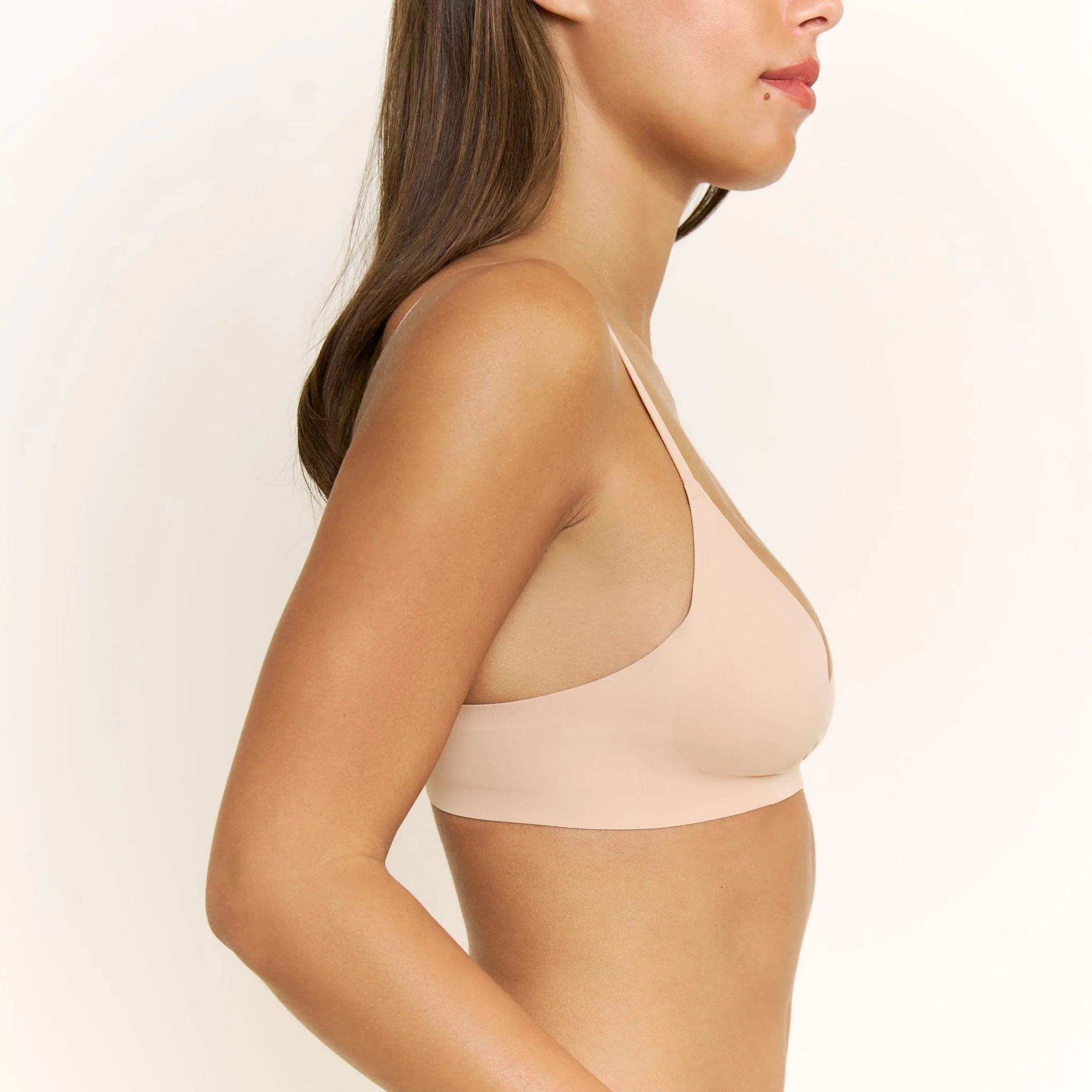 Breeze Luxe Bra in Nude - Image 3