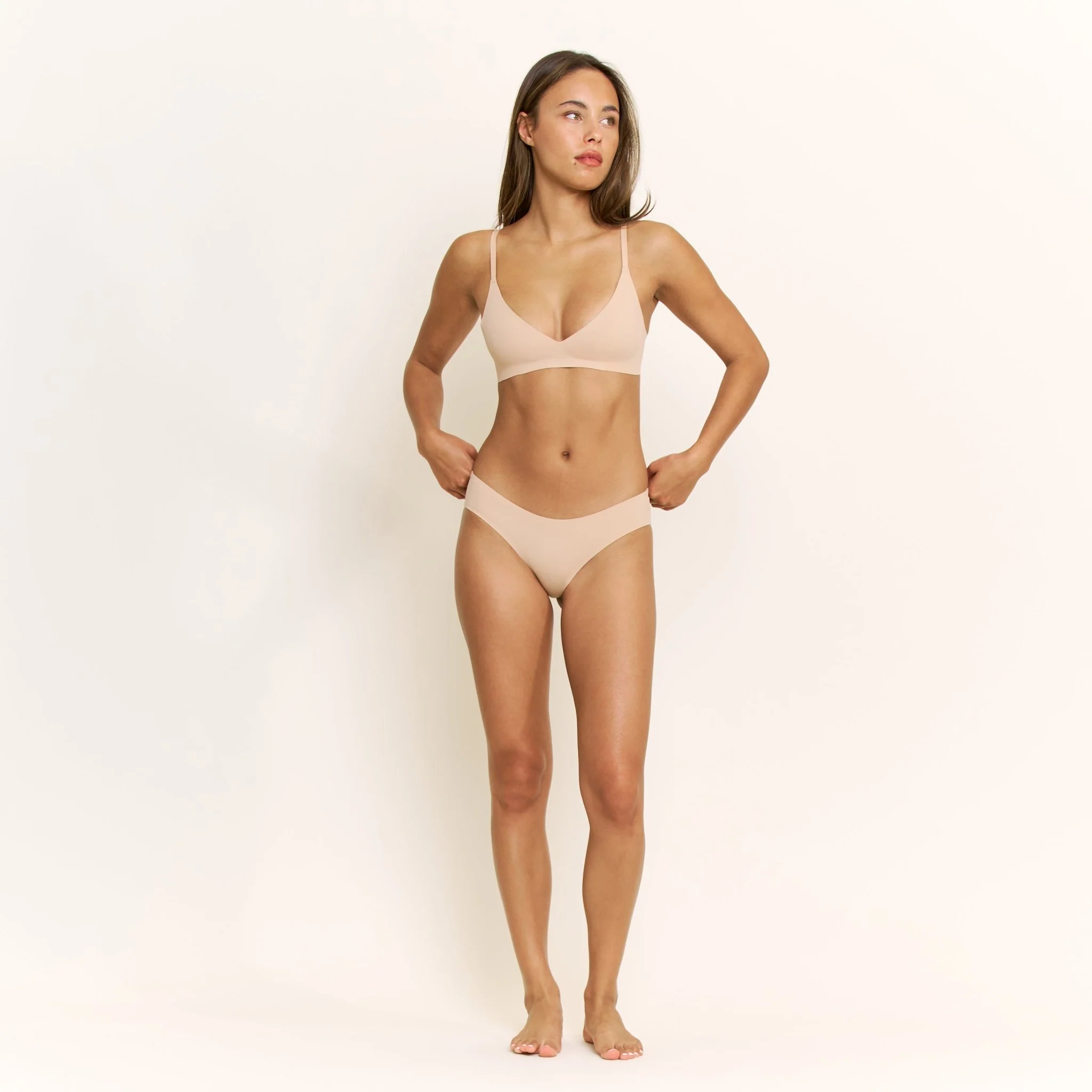 Breeze Luxe Bra in Nude - Image 4