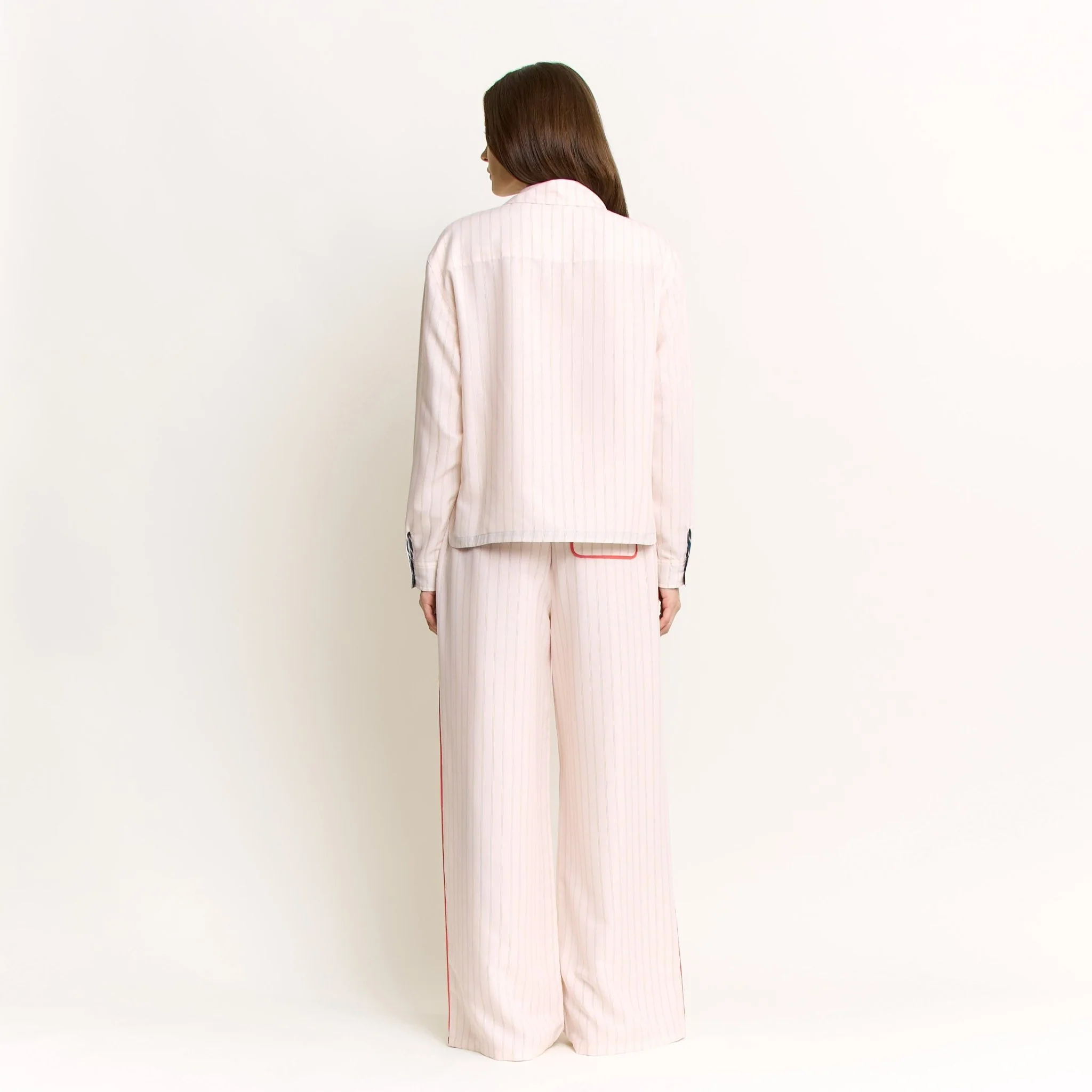 Brunch Date Long Sleeve in Flora Stripe - Image 4
