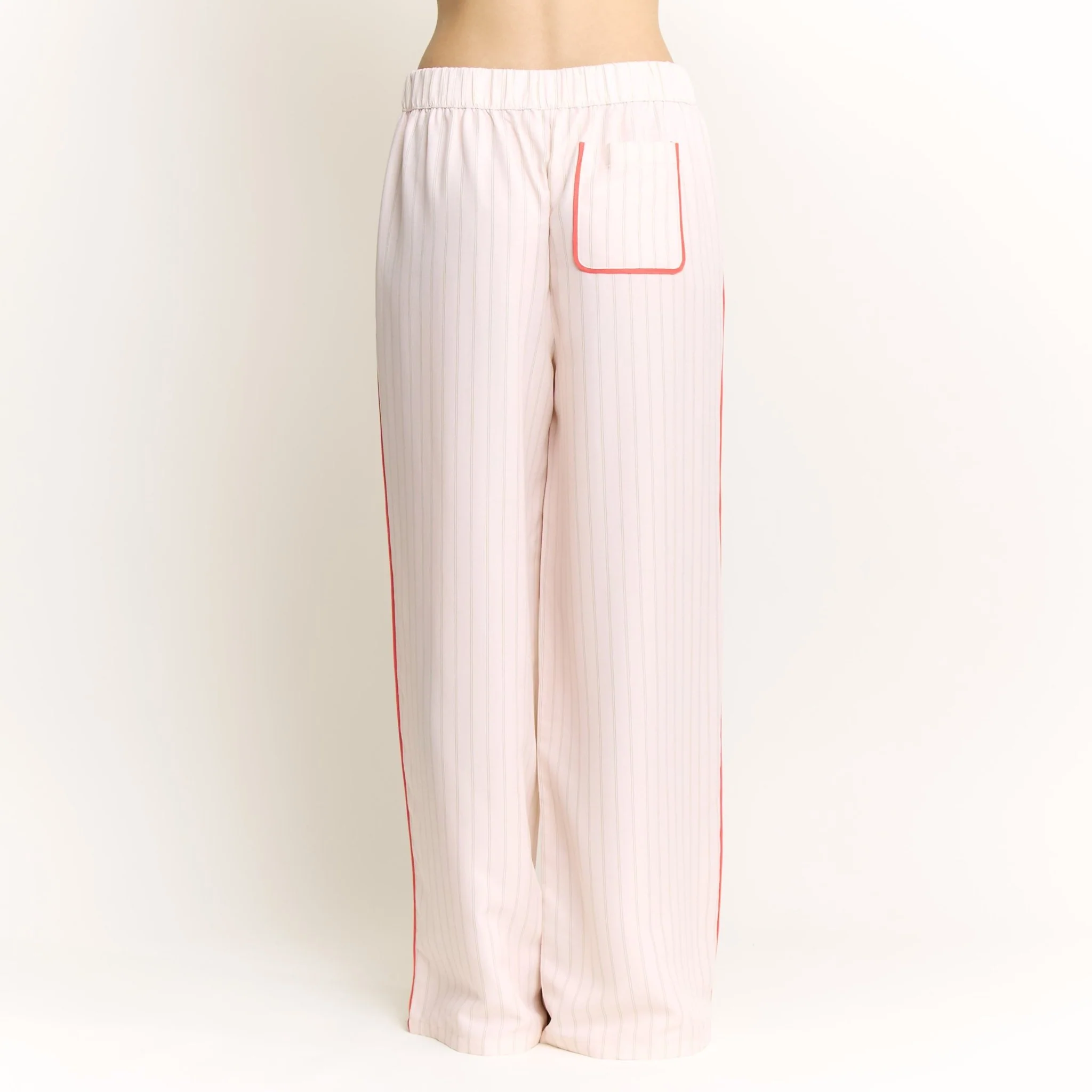 Brunch Date Pant in Flora Stripe - Image 4
