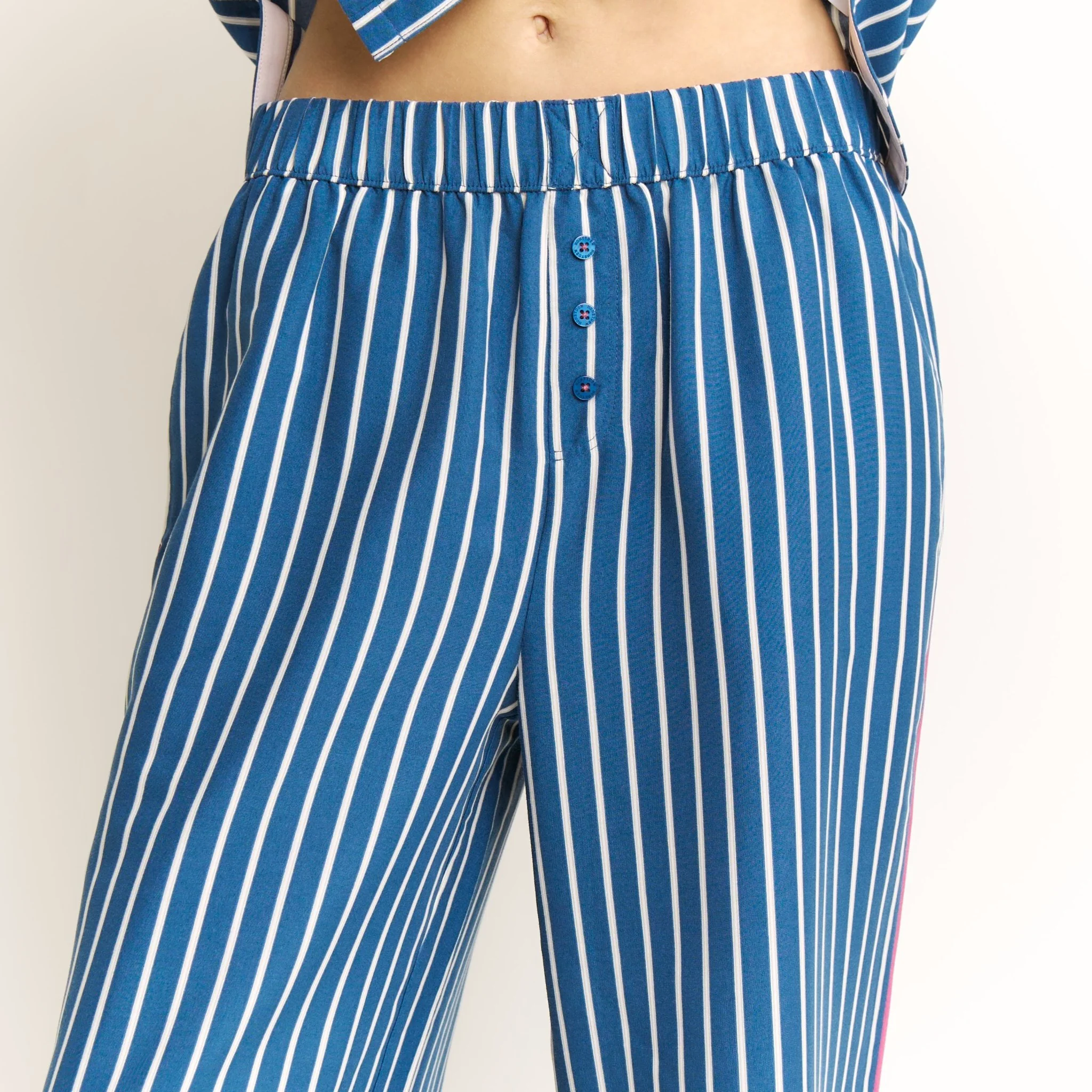 Brunch Date Pant in Pacific Stripe - Image 5
