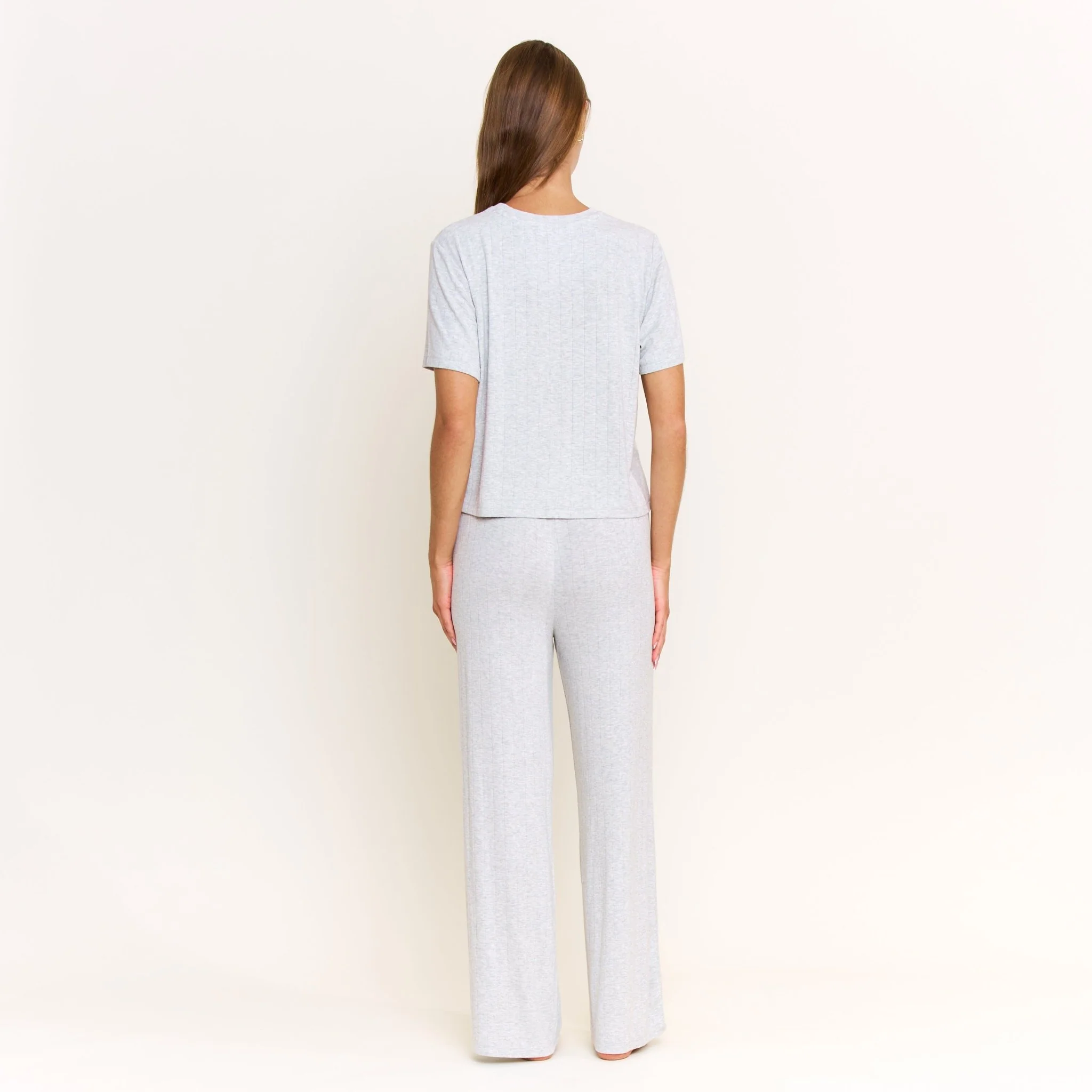 Cloud Modal Pant in Heather Grey - Image 7