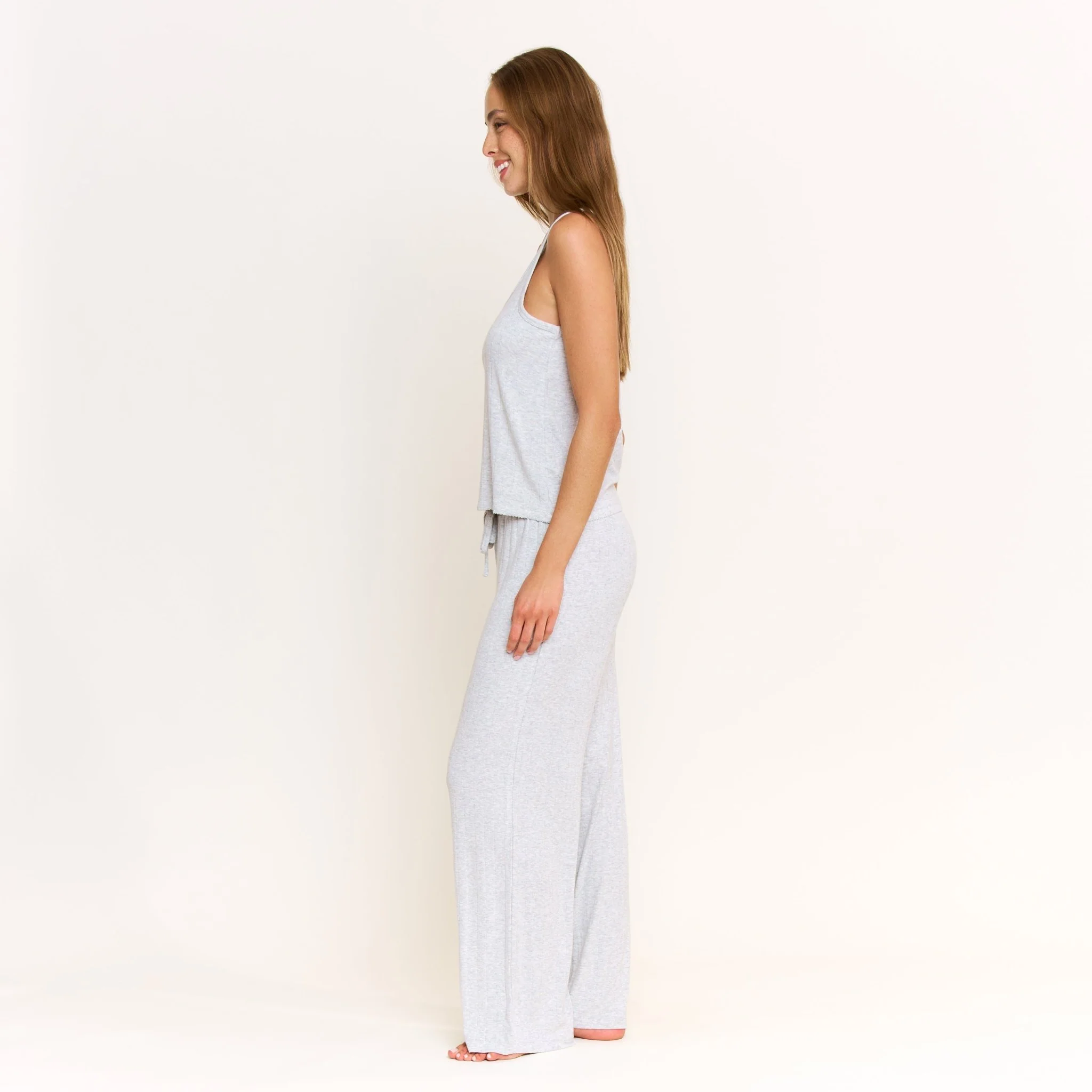 Cloud Modal Pant in Heather Grey - Image 8