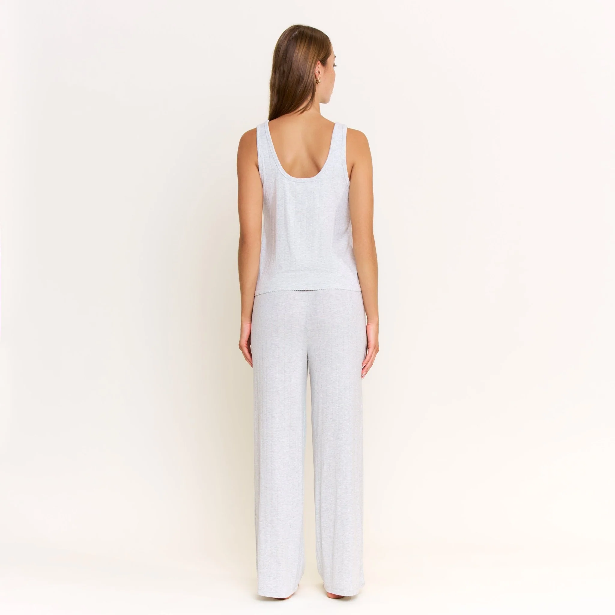 Cloud Modal Pant in Heather Grey - Image 9