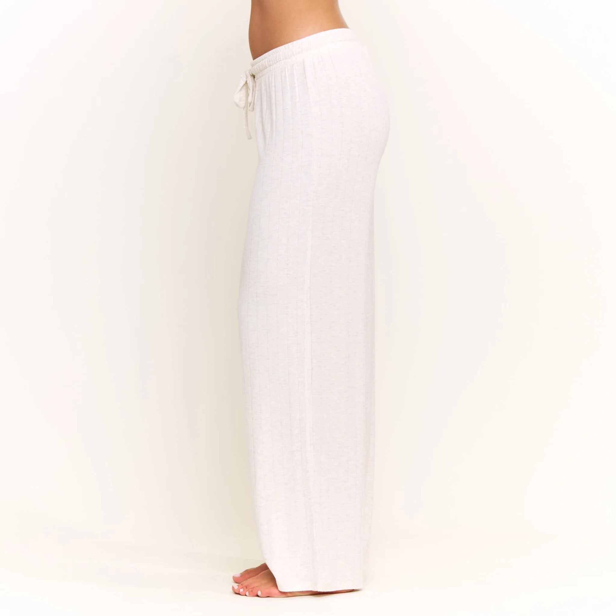 Cloud Modal Pant in Heather Oatmeal - Image 3