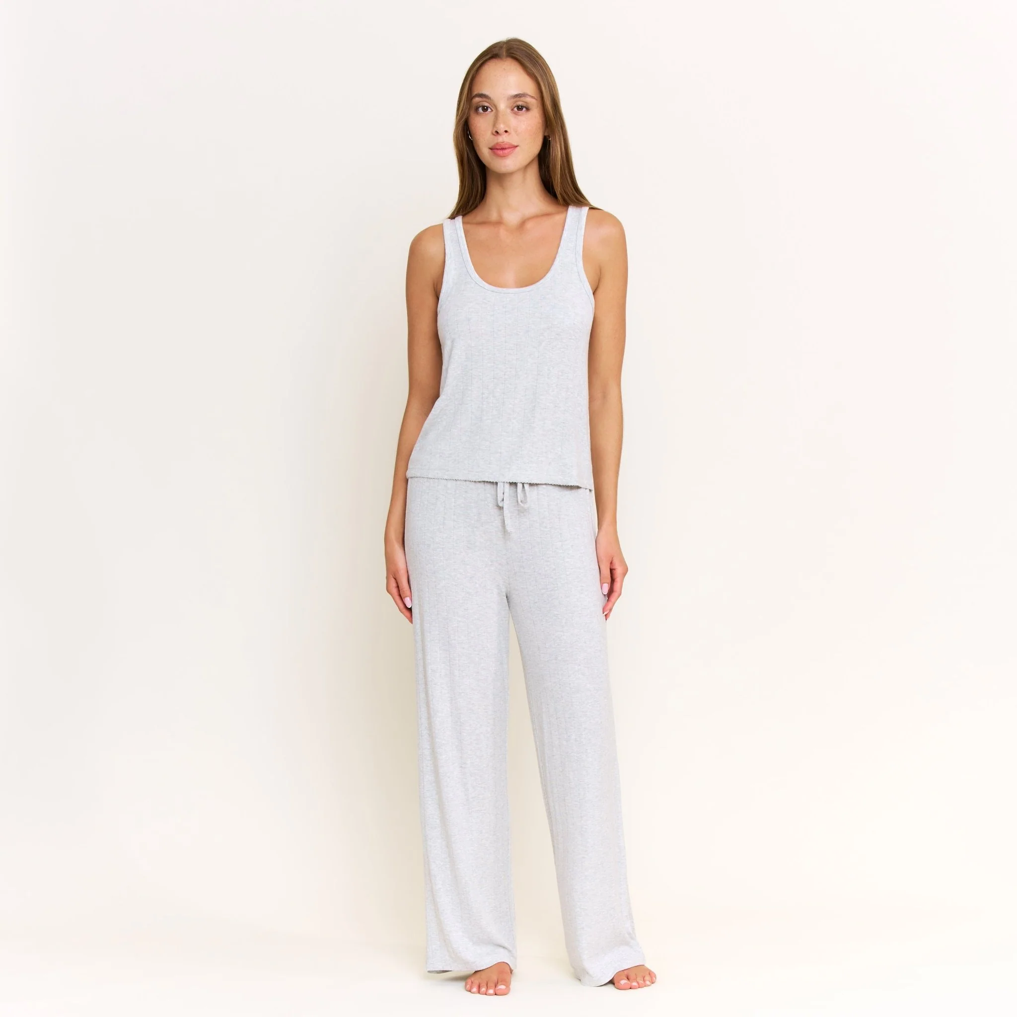 Cloud Modal Tank in Heather Grey - Image 4