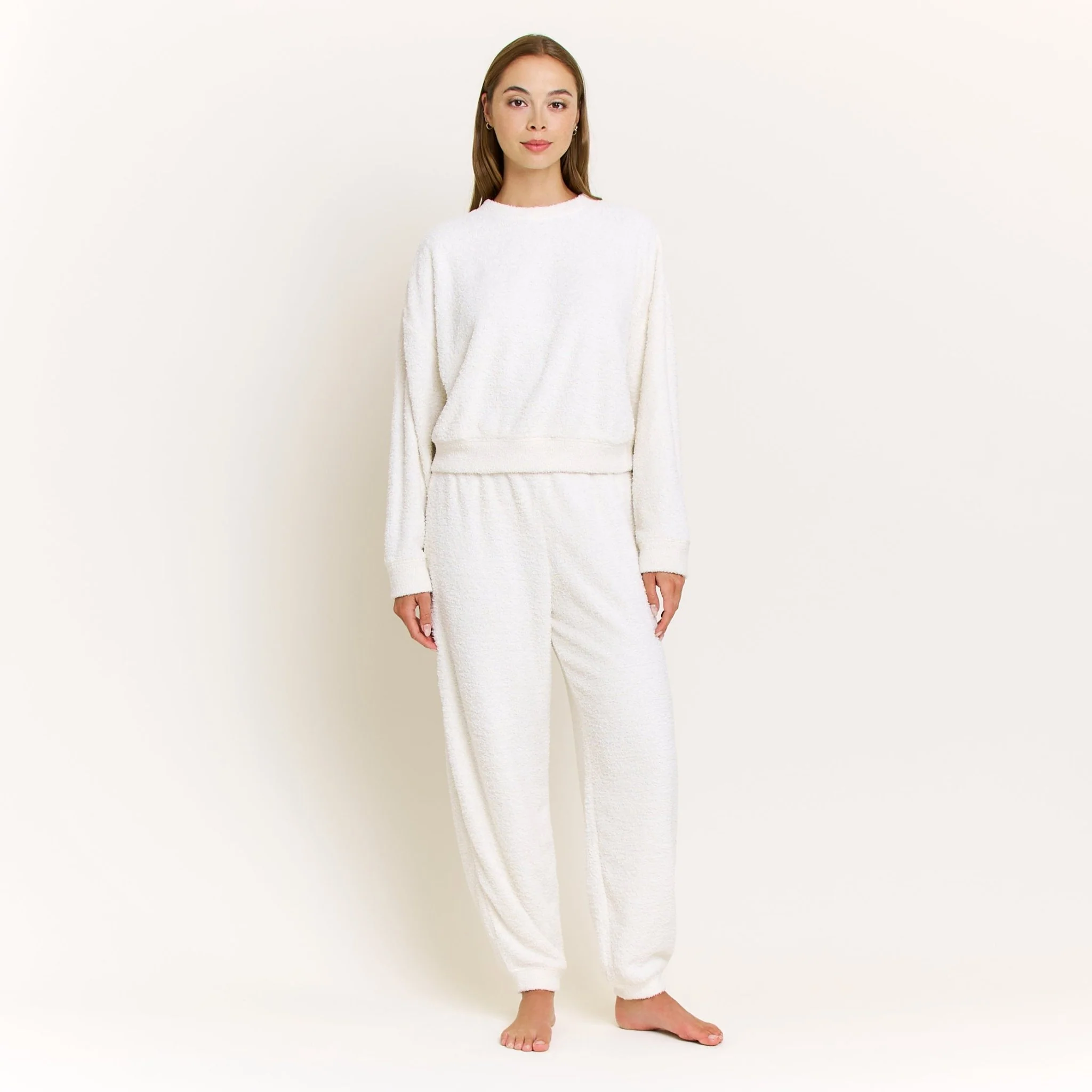 Comfort Queen Pant in Ivory - Image 3