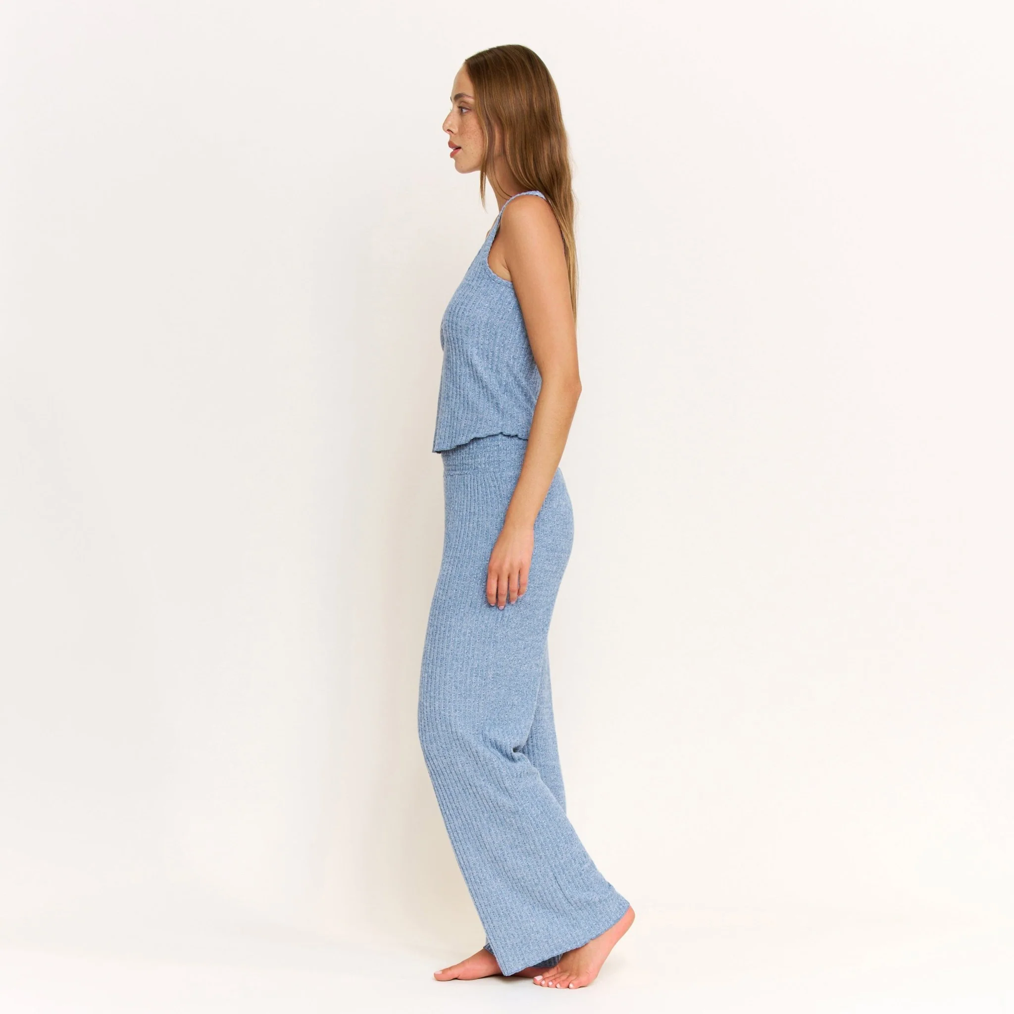 Dream Cloud Tank in Heather Coastal Blue - Image 5