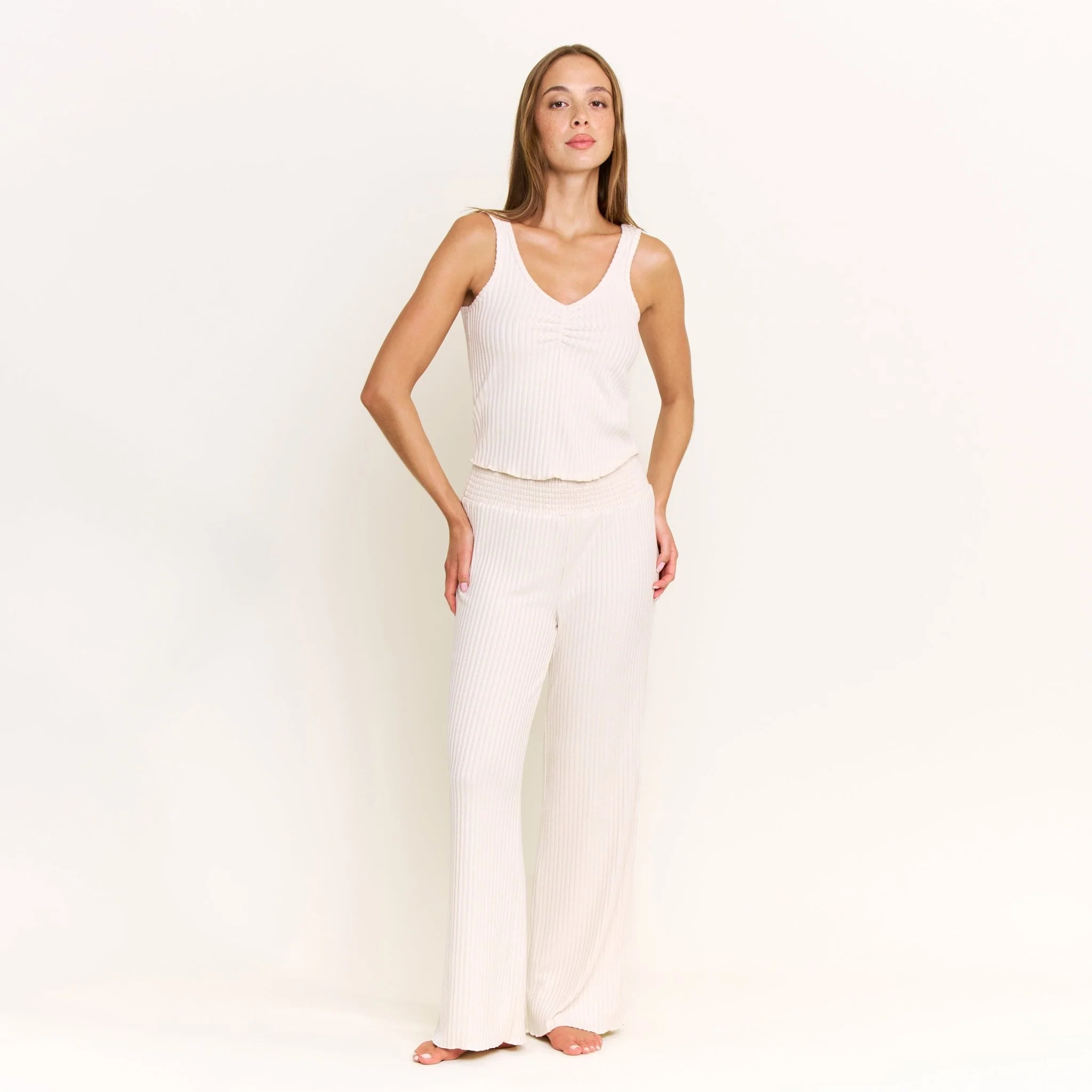 Dream Cloud Tank in Oat - Image 4