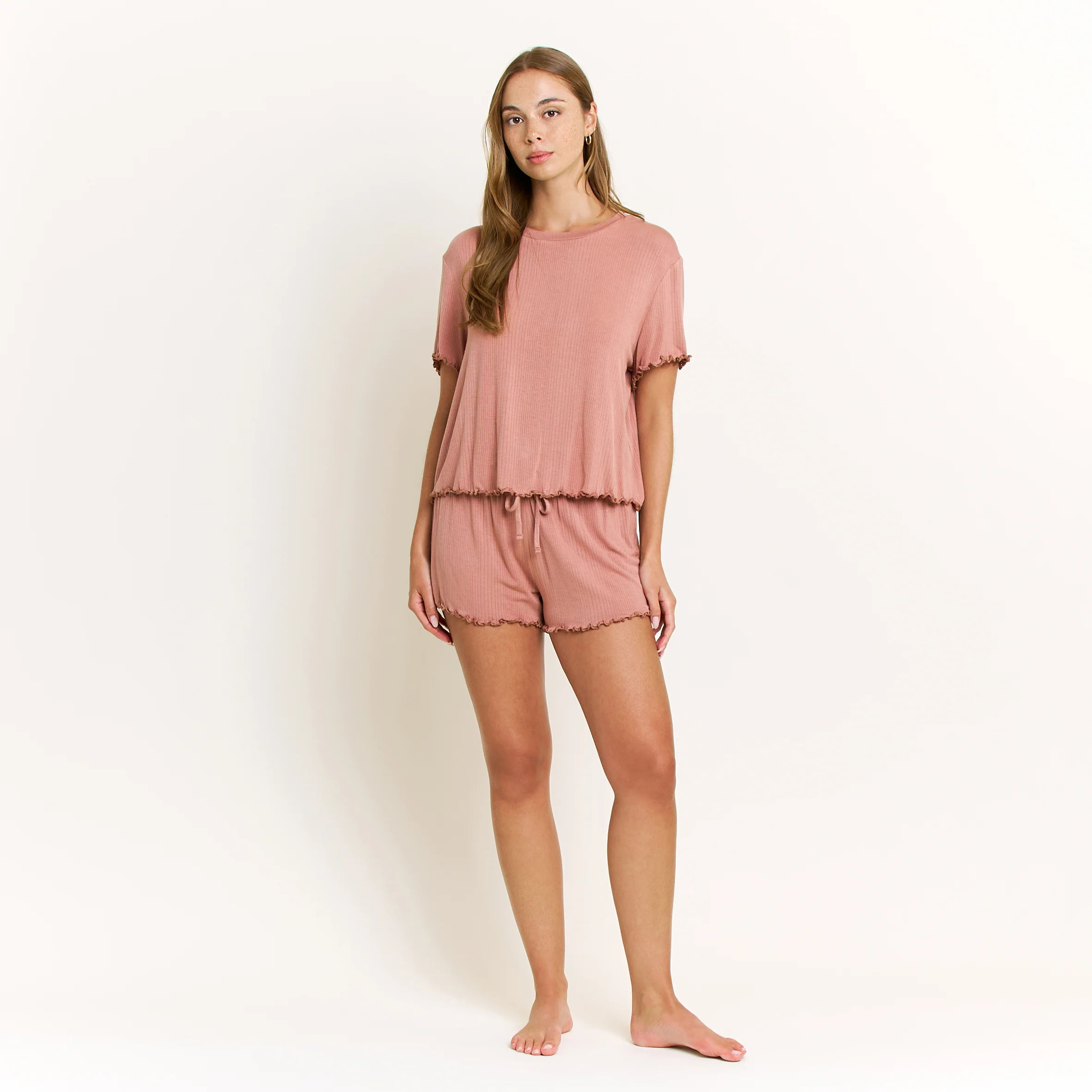 Dreamland Shortie Set in Hazel - Image 2