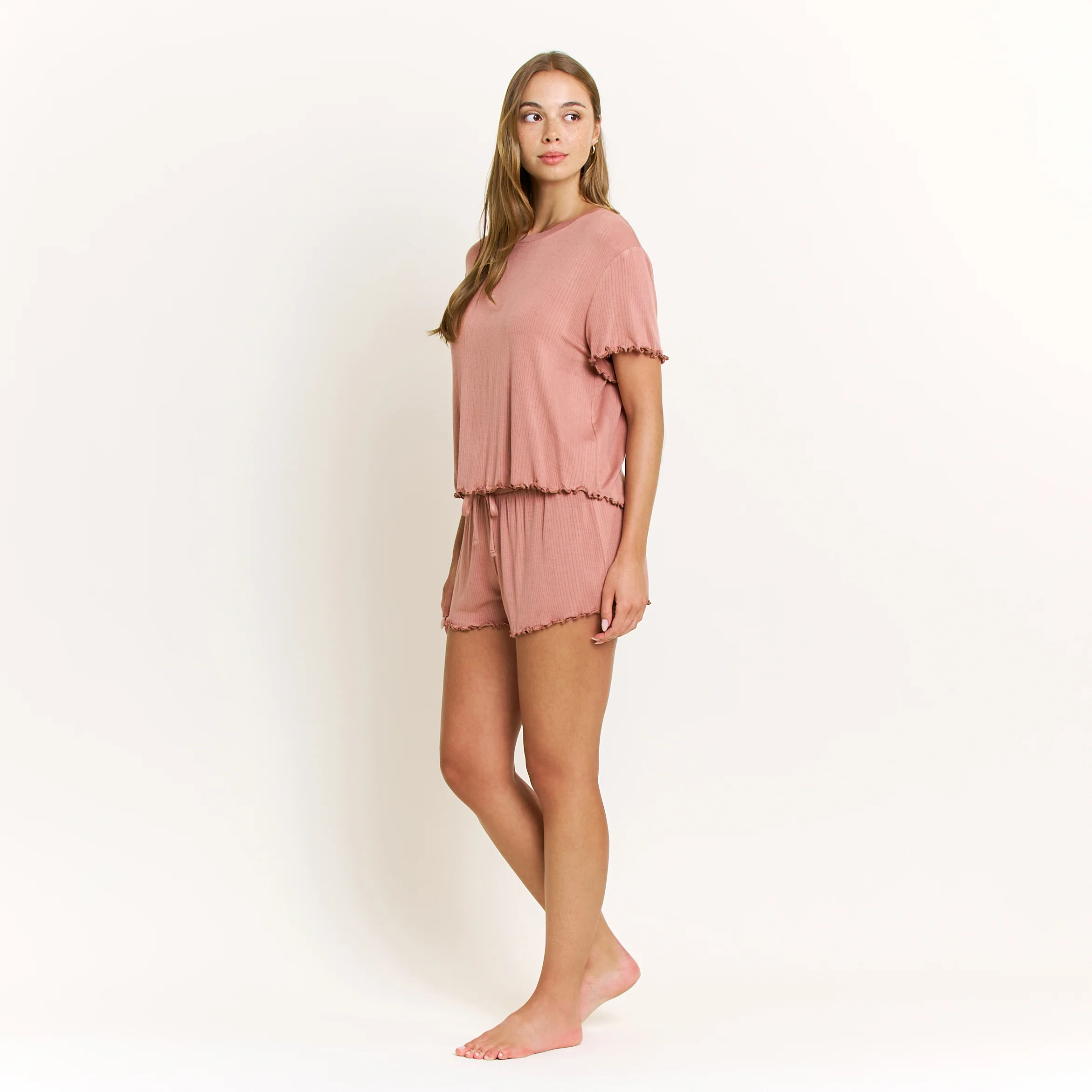 Dreamland Shortie Set in Hazel - Image 3