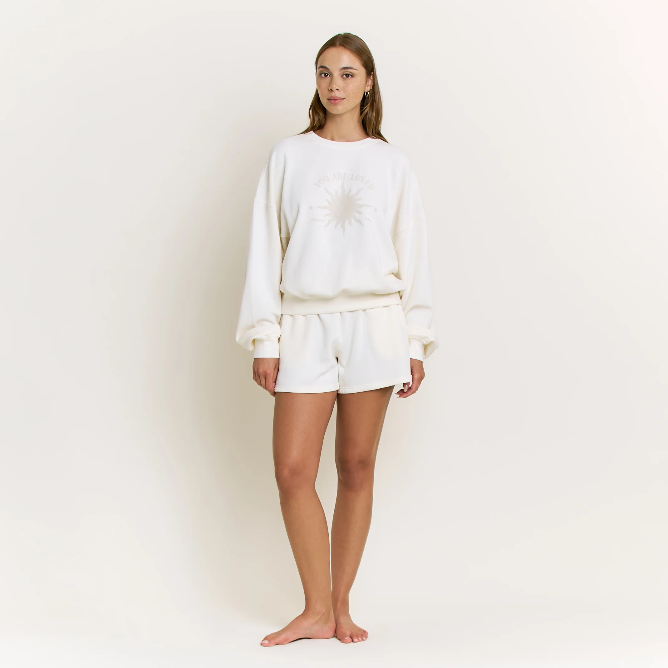 No Plans Sweatshirt in Ivory - Image 5