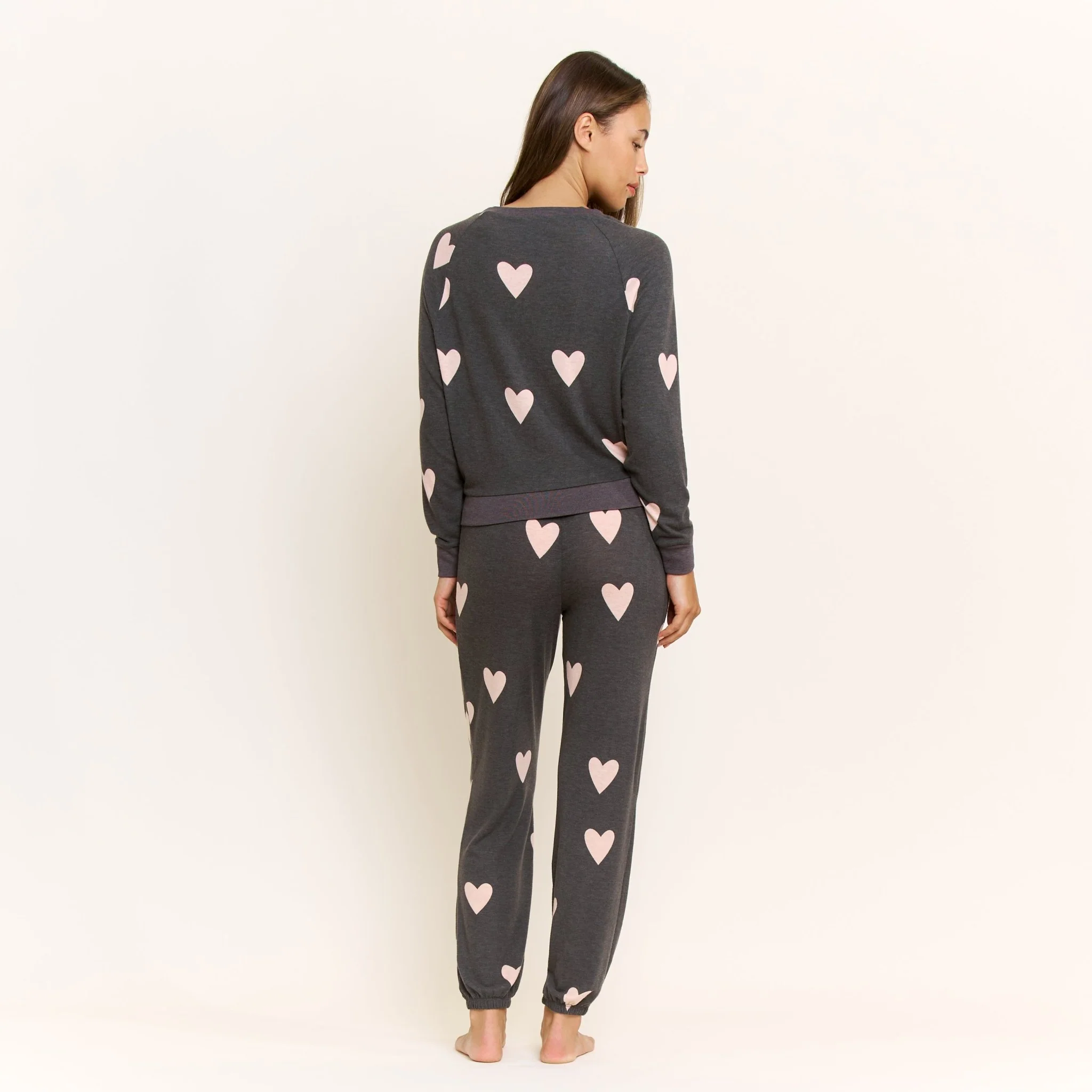 Star Seeker Long Set in Black Hearts - Image 4