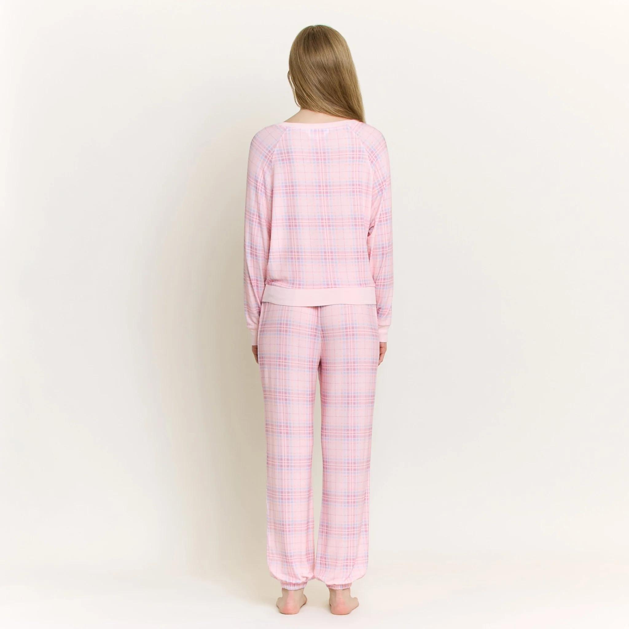 Star Seeker Long Set in Budding Plaid - Image 4