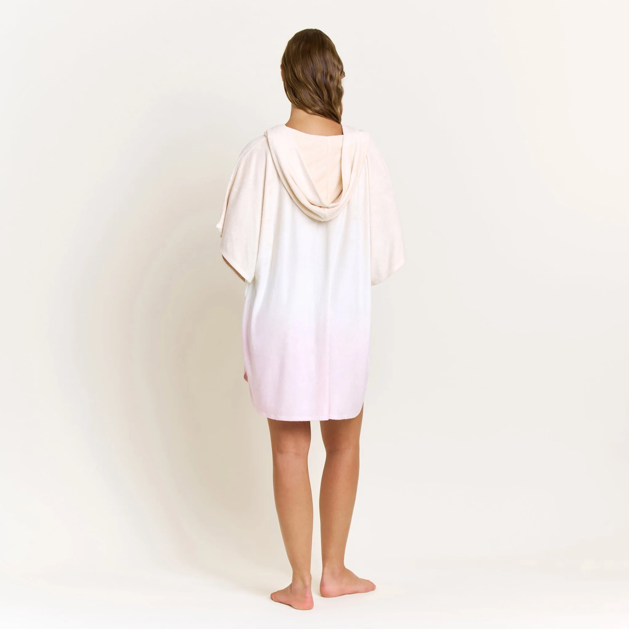 Take A Break Oversized Hoodie in Sunset Dip-Dye - Image 5
