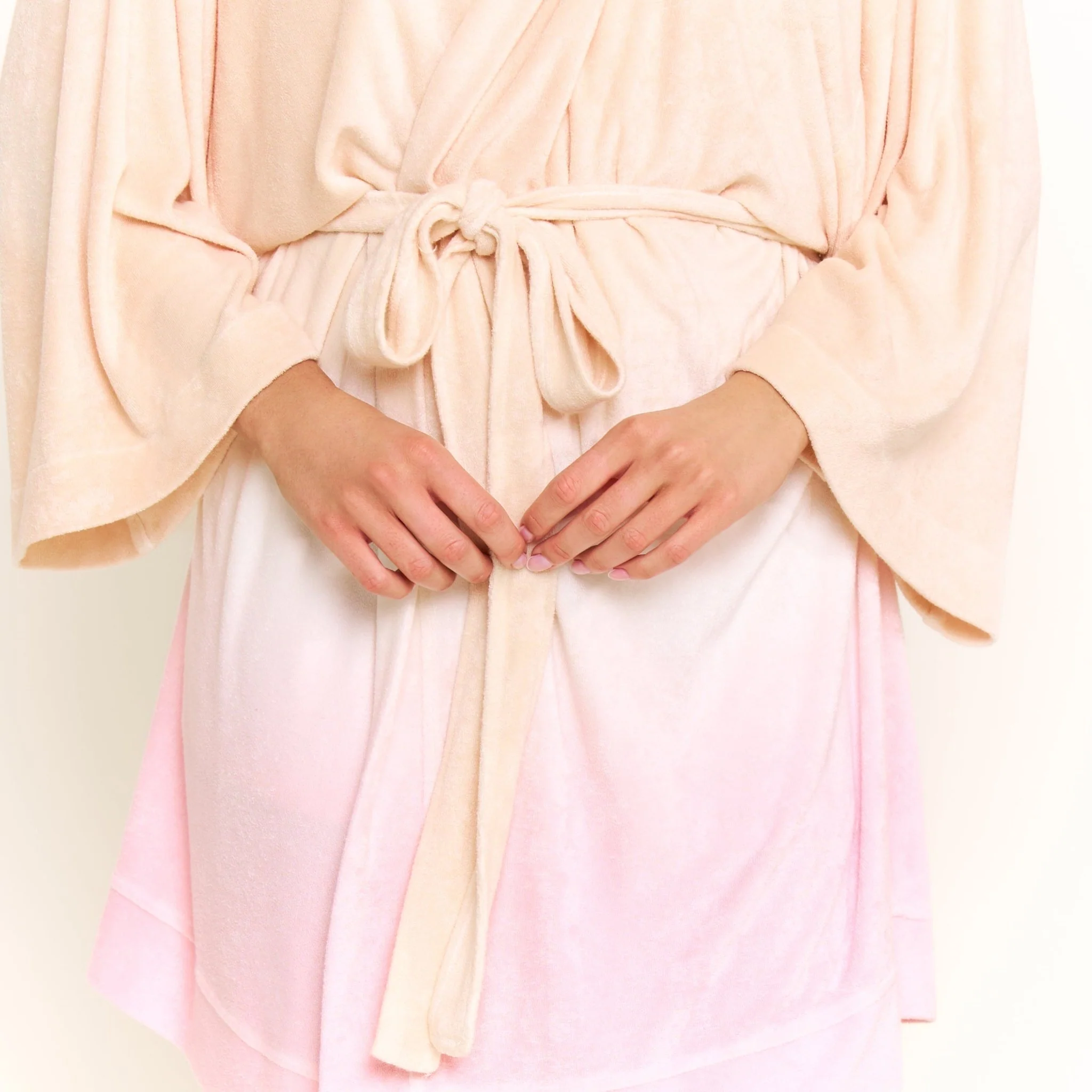 Take A Break Robe in Sunset Dip-Dye - Image 3